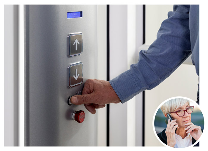 Luma One Touch Alert safety feature